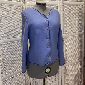 Vintage Geiger Size 40 (approx US size 10) Boiled Wool Jacket